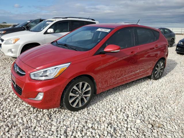 KMHCU5AE9GU240123 - 2016 HYUNDAI ACCENT SPORT RED photo 1