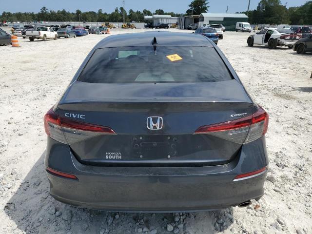 2HGFE2F57SH517273 - 2025 HONDA CIVIC SPORT CHARCOAL photo 6