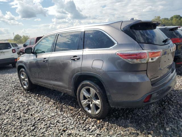 5TDKKRFH3GS501931 - 2016 TOYOTA HIGHLANDER XLE GRAY photo 2