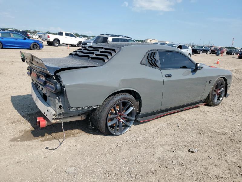 2C3CDZFJ8KH687897 - 2019 DODGE CHALLENGER R/T SCAT PACK GRAY photo 3