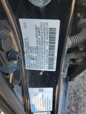 19XZE4F54NE012542 - 2022 HONDA INSIGHT EX BLACK photo 12