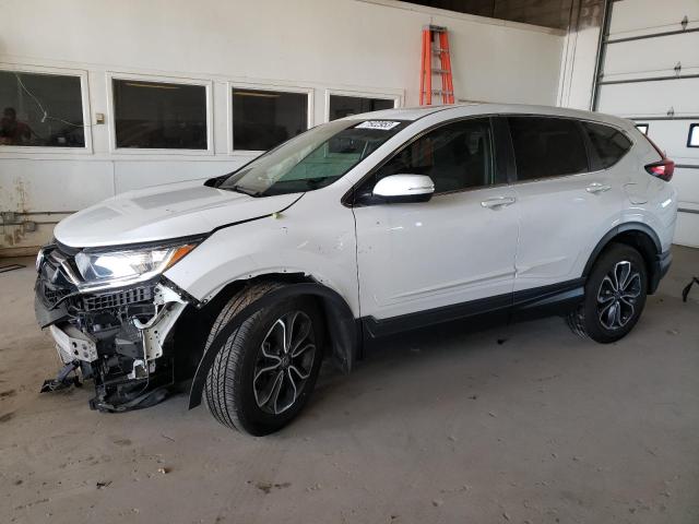 2HKRW2H55MH684893 - 2021 HONDA CR-V EX WHITE photo 1