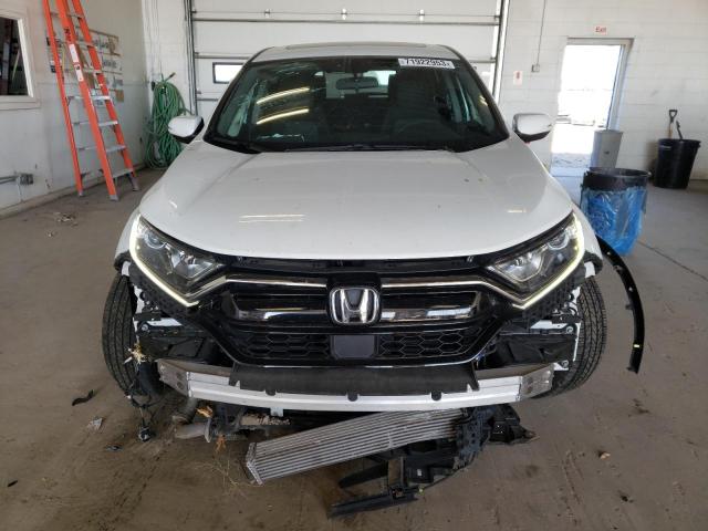 2HKRW2H55MH684893 - 2021 HONDA CR-V EX WHITE photo 5