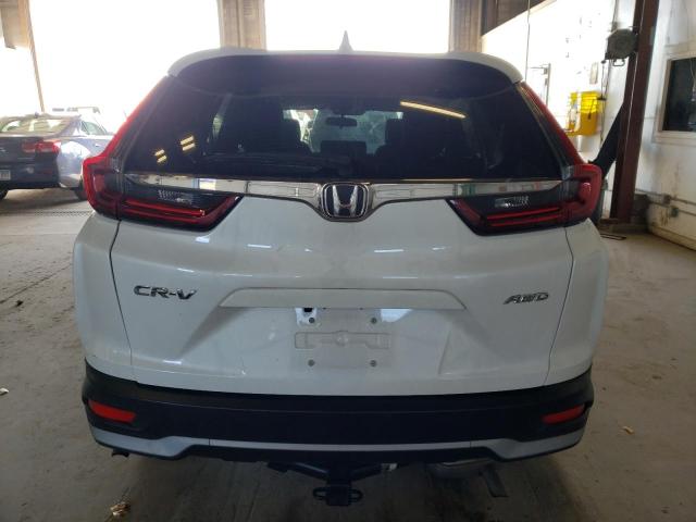 2HKRW2H55MH684893 - 2021 HONDA CR-V EX WHITE photo 6