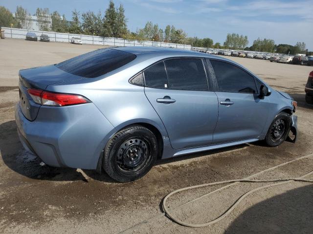 5YFBPMBEXMP215465 - 2021 TOYOTA COROLLA LE GRAY photo 3