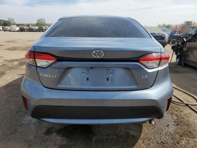 5YFBPMBEXMP215465 - 2021 TOYOTA COROLLA LE GRAY photo 6