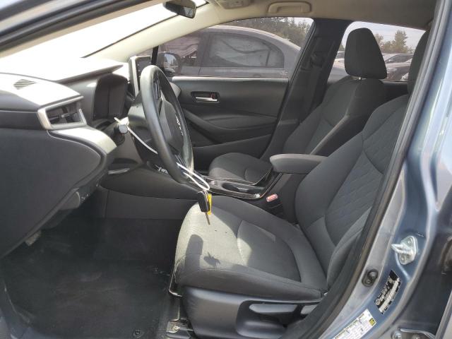 5YFBPMBEXMP215465 - 2021 TOYOTA COROLLA LE GRAY photo 7