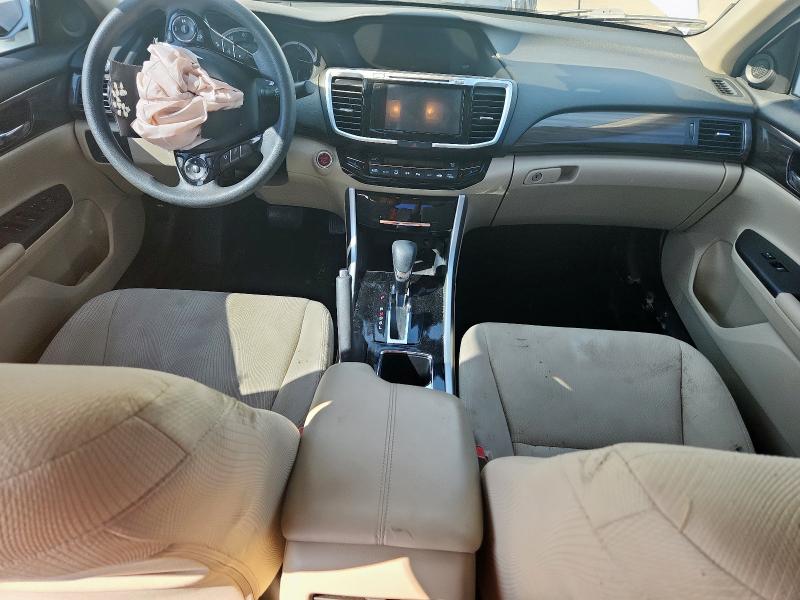 1HGCR2F08HA045345 - 2017 HONDA ACCORD EX WHITE photo 8