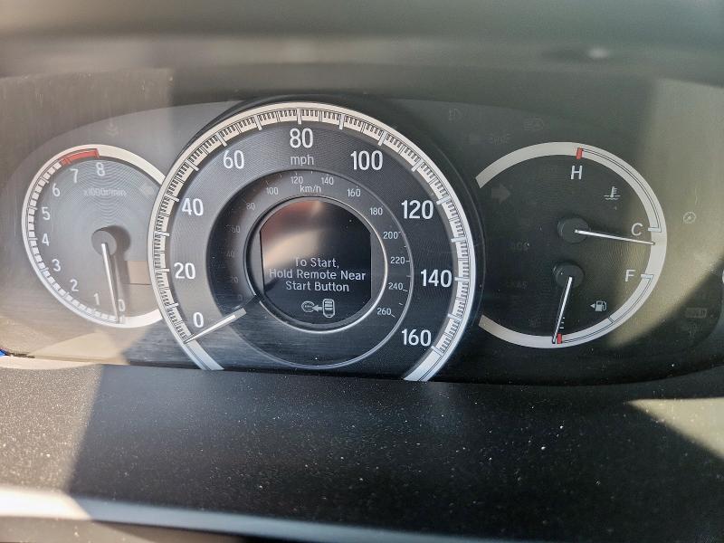 1HGCR2F08HA045345 - 2017 HONDA ACCORD EX WHITE photo 9