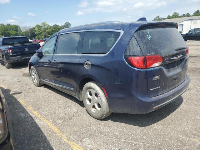 2C4RC1EG0HR650362 - 2017 CHRYSLER PACIFICA TOURING L PLUS BLUE photo 2