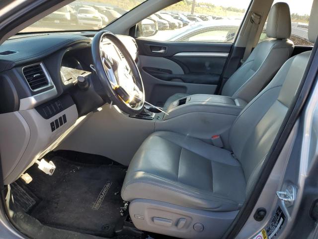 5TDJKRFH0FS146341 - 2015 TOYOTA HIGHLANDER XLE SILVER photo 7