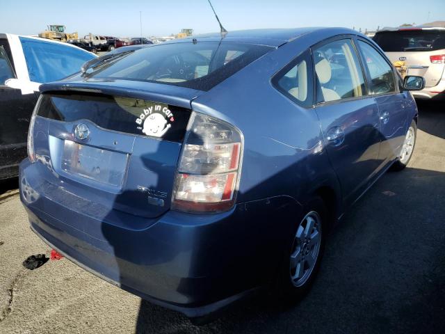 JTDKB20U340007970 - 2004 TOYOTA PRIUS BLUE photo 3