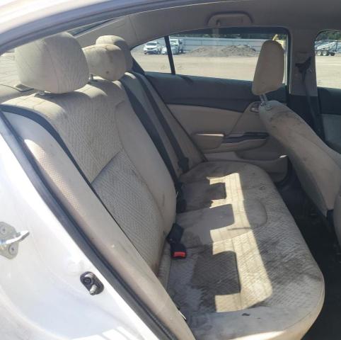 19XFB2F53FE249301 - 2015 HONDA CIVIC LX WHITE photo 10