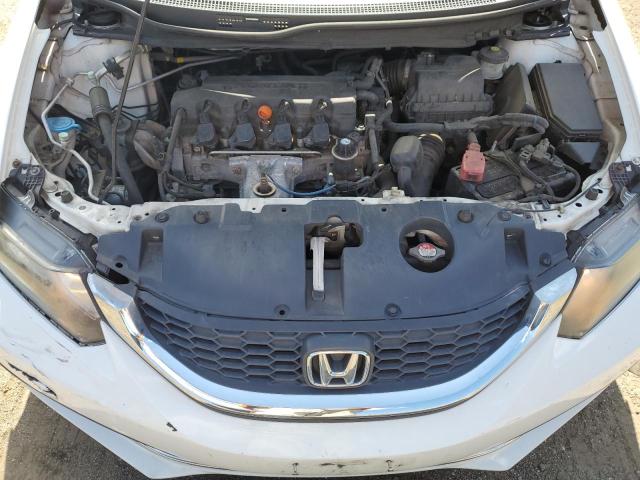 19XFB2F53FE249301 - 2015 HONDA CIVIC LX WHITE photo 11