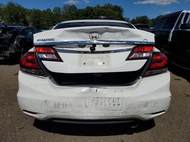 19XFB2F53FE249301 - 2015 HONDA CIVIC LX WHITE photo 6