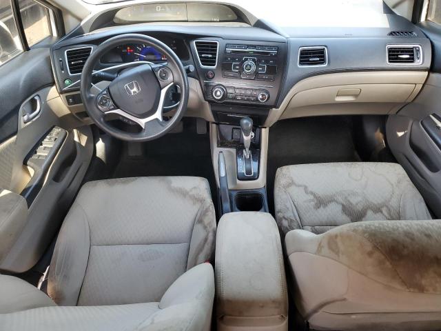 19XFB2F53FE249301 - 2015 HONDA CIVIC LX WHITE photo 8