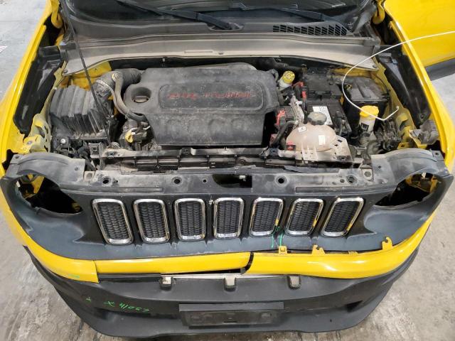 ZACCJAAB8HPF20291 - 2017 JEEP RENEGADE SPORT YELLOW photo 12