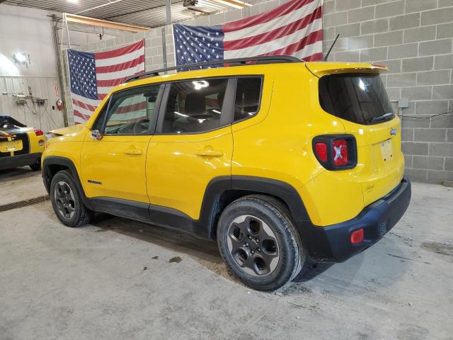 ZACCJAAB8HPF20291 - 2017 JEEP RENEGADE SPORT YELLOW photo 2