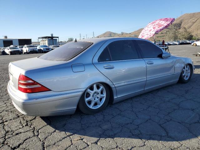 WDBNG70J82A305079 - 2002 MERCEDES-BENZ S 430 SILVER photo 3