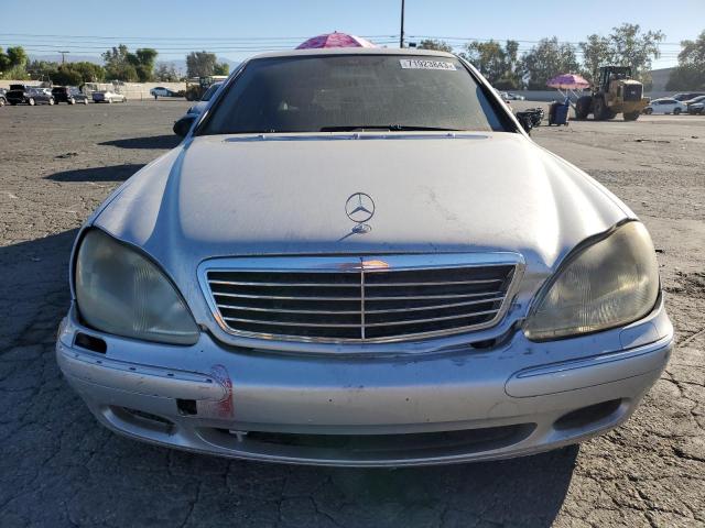 WDBNG70J82A305079 - 2002 MERCEDES-BENZ S 430 SILVER photo 5