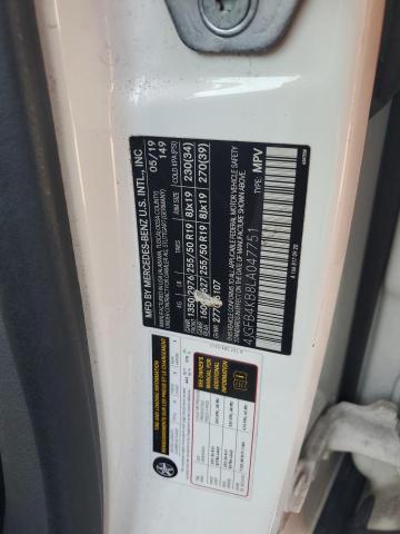 4JGFB4KB8LA047751 - 2020 MERCEDES-BENZ GLE 350 4MATIC WHITE photo 12