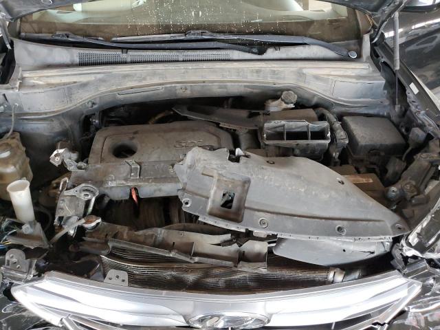 5XYZU3LB4HG381268 - 2017 HYUNDAI SANTA FE SPORT BLACK photo 11