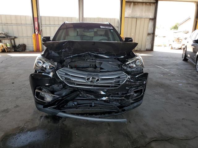 5XYZU3LB4HG381268 - 2017 HYUNDAI SANTA FE SPORT BLACK photo 5