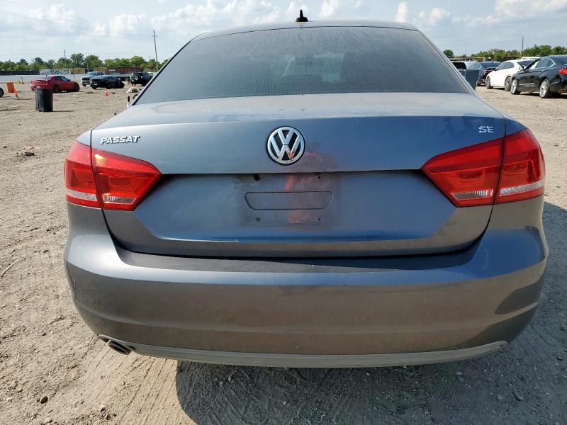 1VWBH7A32DC087856 - 2013 VOLKSWAGEN PASSAT SE 灰色 照片 6