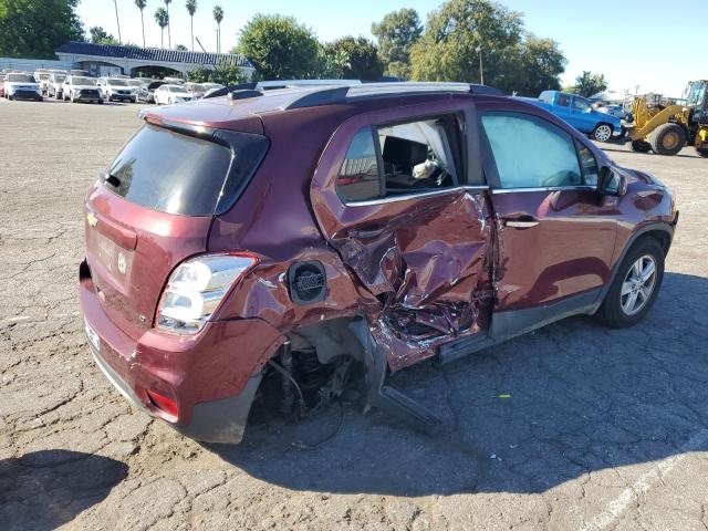 3GNCJPSB5HL200301 - 2017 CHEVROLET TRAX 1LT BURGUNDY photo 3