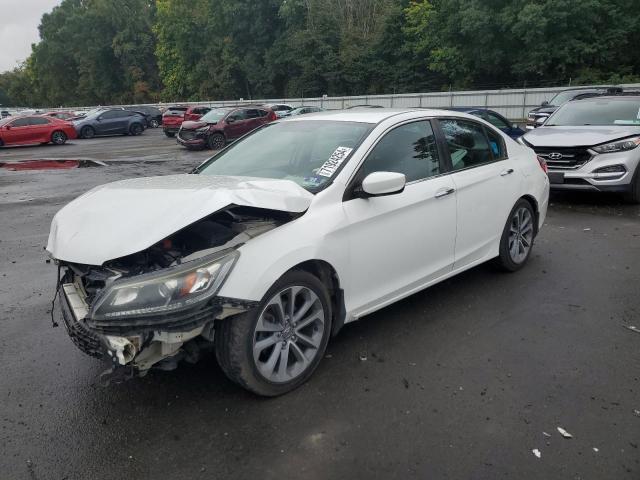 1HGCR2F54FA208288 - 2015 HONDA ACCORD SPORT WHITE photo 1