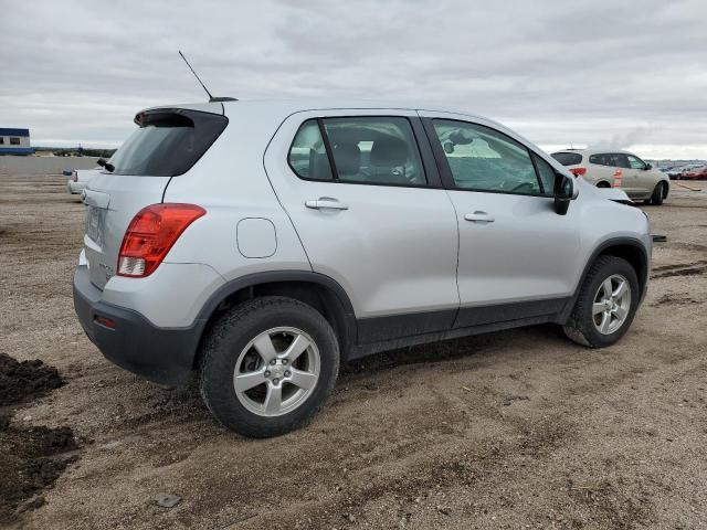 KL7CJPSB5FB077748 - 2015 CHEVROLET TRAX 1LS SILVER photo 3