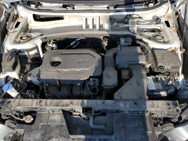 5NMS3CAD5KH000579 - 2019 HYUNDAI SANTA FE SEL SILVER photo 11