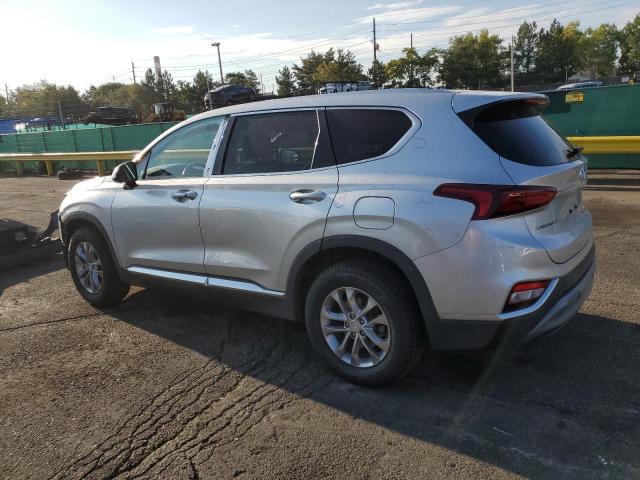 5NMS3CAD5KH000579 - 2019 HYUNDAI SANTA FE SEL SILVER photo 2