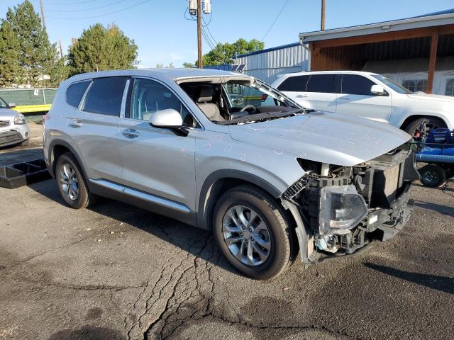 5NMS3CAD5KH000579 - 2019 HYUNDAI SANTA FE SEL SILVER photo 4