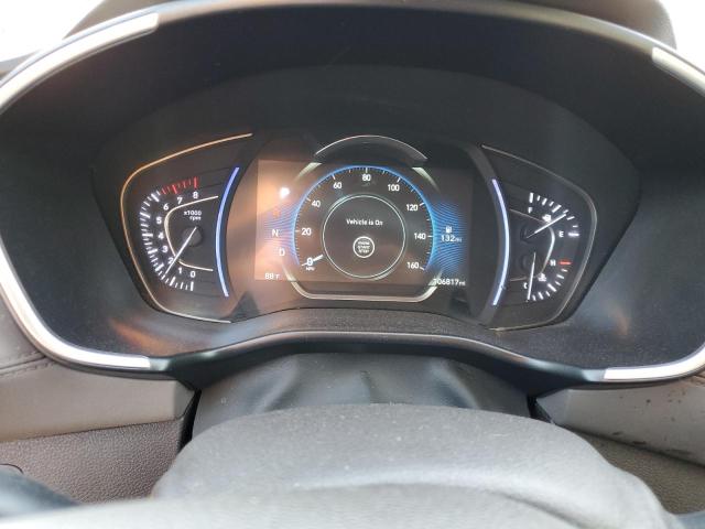 5NMS3CAD5KH000579 - 2019 HYUNDAI SANTA FE SEL SILVER photo 9