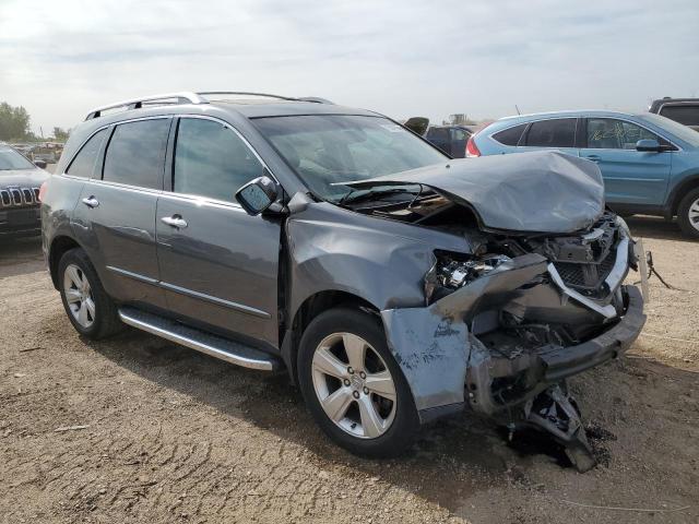 2HNYD2H62AH504066 - 2010 ACURA MDX TECHNOLOGY GRAY photo 4