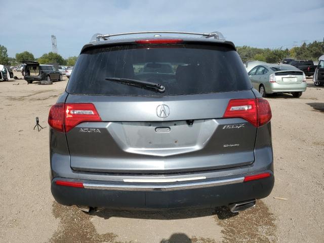 2HNYD2H62AH504066 - 2010 ACURA MDX TECHNOLOGY GRAY photo 6