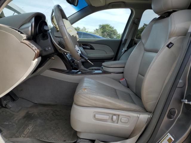 2HNYD2H62AH504066 - 2010 ACURA MDX TECHNOLOGY GRAY photo 7