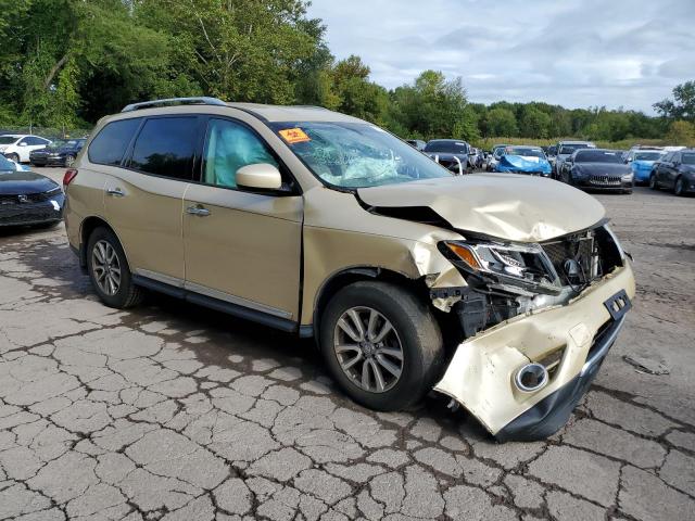 5N1AR2MM0DC642074 - 2013 NISSAN PATHFINDER S Ոսկեգույն լուսանկար 4