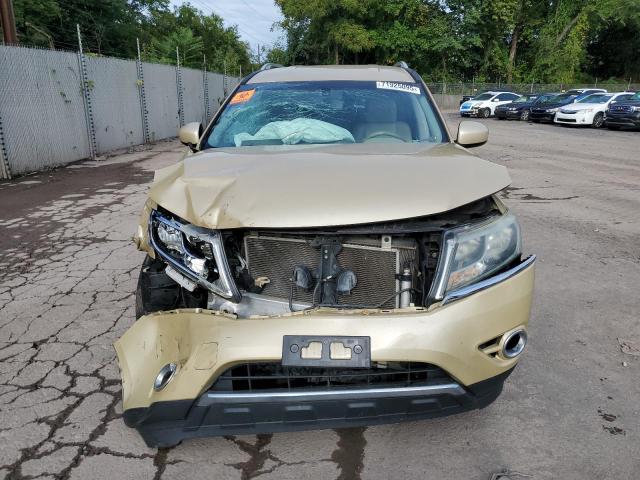 5N1AR2MM0DC642074 - 2013 NISSAN PATHFINDER S Ոսկեգույն լուսանկար 5