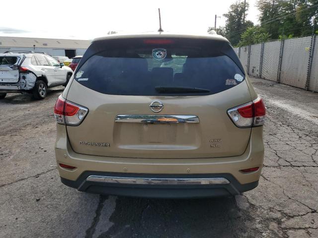 5N1AR2MM0DC642074 - 2013 NISSAN PATHFINDER S Ոսկեգույն լուսանկար 6