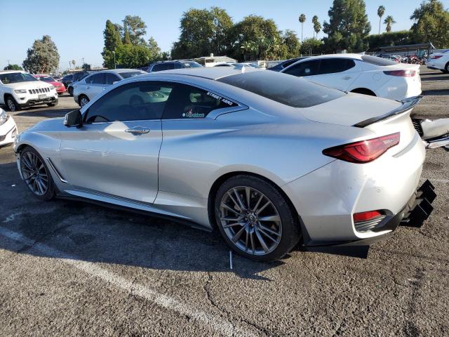 JN1EV7EKXHM362970 - 2017 INFINITI Q60 PREMIUM SILVER photo 2