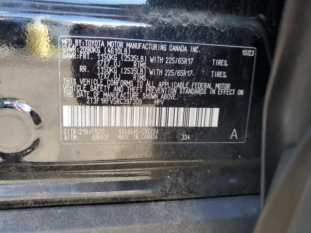 2T3F1RFV5RC397309 - 2024 TOYOTA RAV4 LE 黑色 照片 13