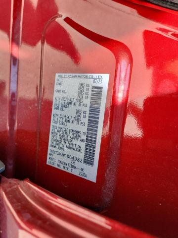 5N1BT3AA2PC864982 - 2023 NISSAN ROGUE S RED photo 14