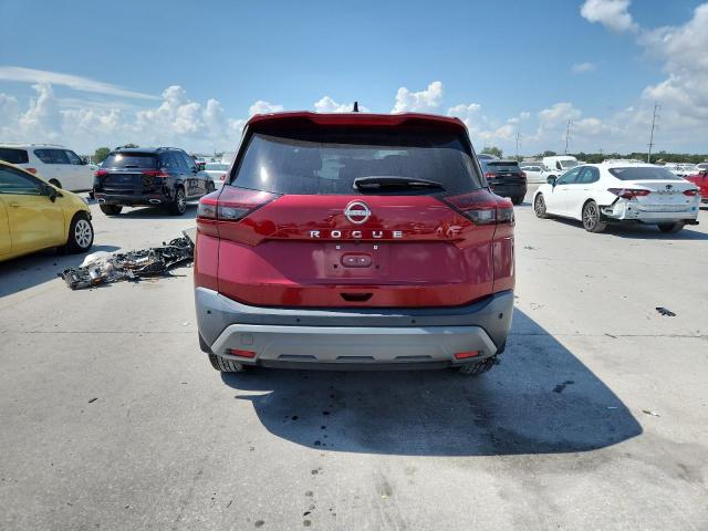 5N1BT3AA2PC864982 - 2023 NISSAN ROGUE S RED photo 6