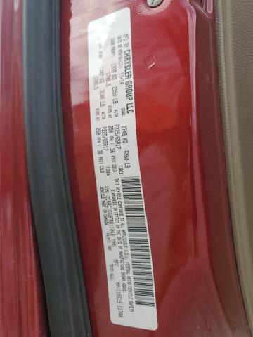 2C4RC1CG9FR611043 - 2015 CHRYSLER TOWN & COU TOURING L RED photo 13