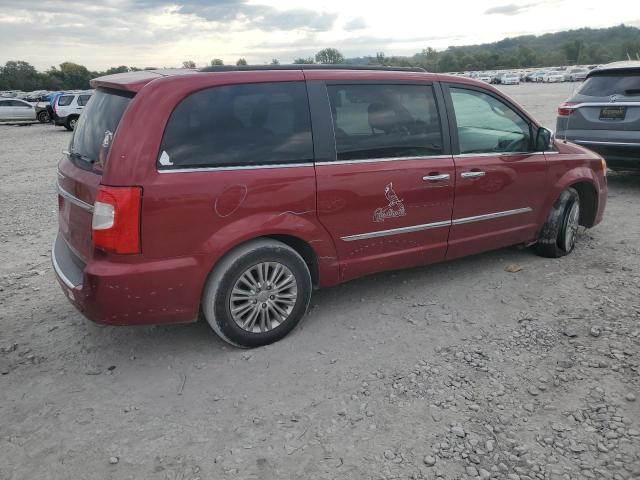 2C4RC1CG9FR611043 - 2015 CHRYSLER TOWN & COU TOURING L RED photo 3