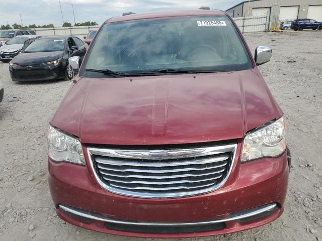 2C4RC1CG9FR611043 - 2015 CHRYSLER TOWN & COU TOURING L RED photo 5