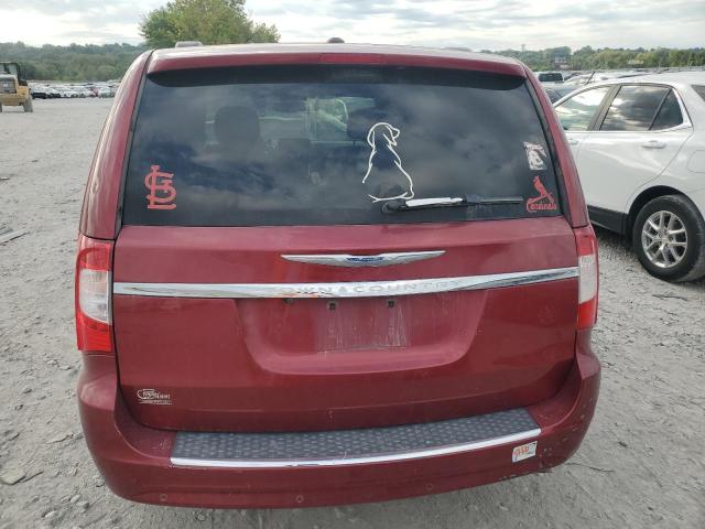 2C4RC1CG9FR611043 - 2015 CHRYSLER TOWN & COU TOURING L RED photo 6