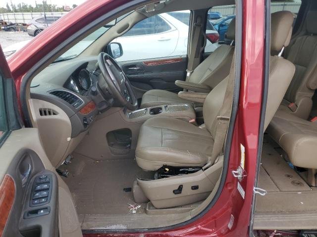2C4RC1CG9FR611043 - 2015 CHRYSLER TOWN & COU TOURING L RED photo 7